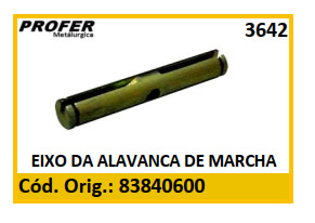 EIXO DA ALAVANCA DE MARCHA