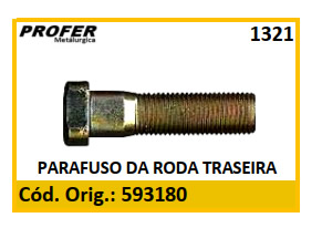 PARAFUSO DA RODA TRASEIRA