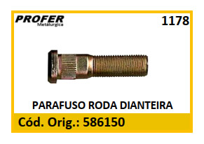 PARAFUSO RODA DIANTEIRA