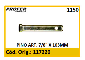 PINO ART. 7/8 X 103MM