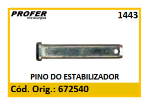 PINO DO ESTABILIZADOR 1443