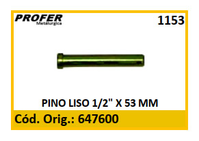 PINO LISO 1/2 X 53 MM