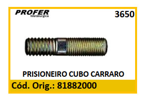 PRISIONEIRO CUBO CARRARO