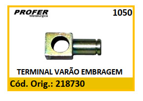 TERMINAL VARÃO EMBRAGEM